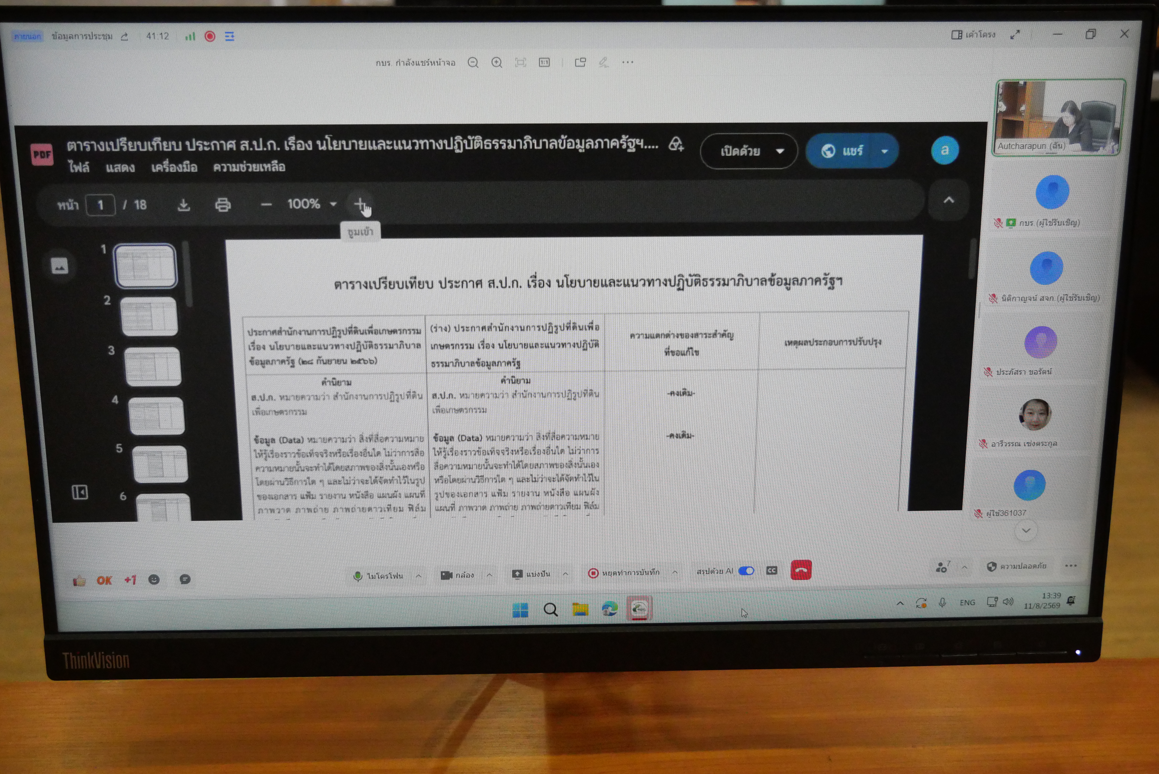 title - การประชุมทีมบริกรข้อมูล (Data Steward Team) ครั้งที่ 2/2569